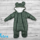 Overall quilted Teddy