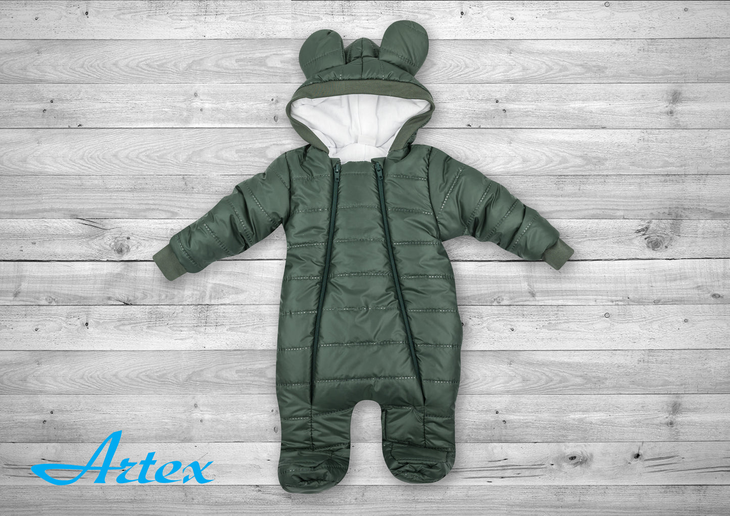 Overall quilted Teddy