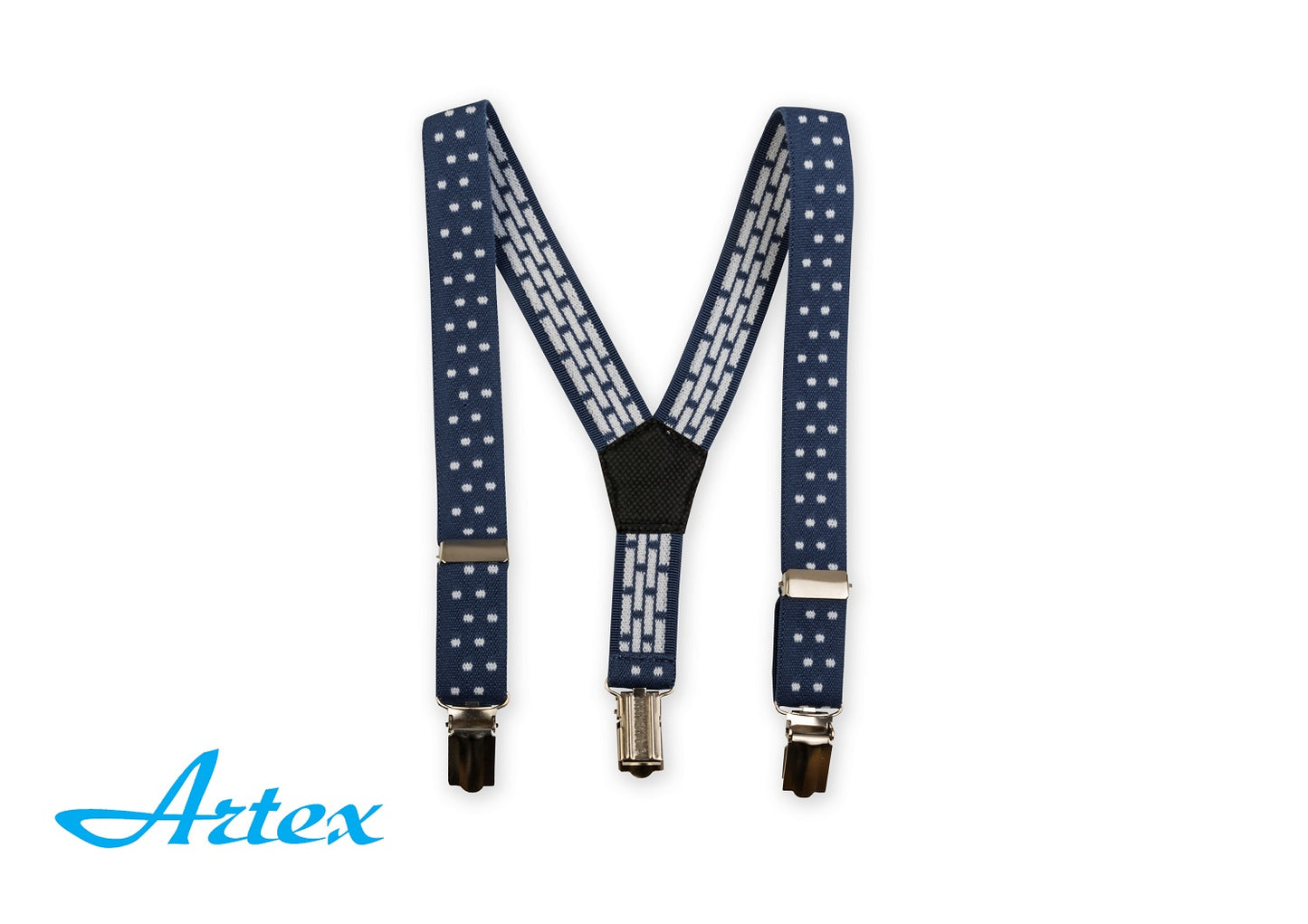 Suspenders with dots