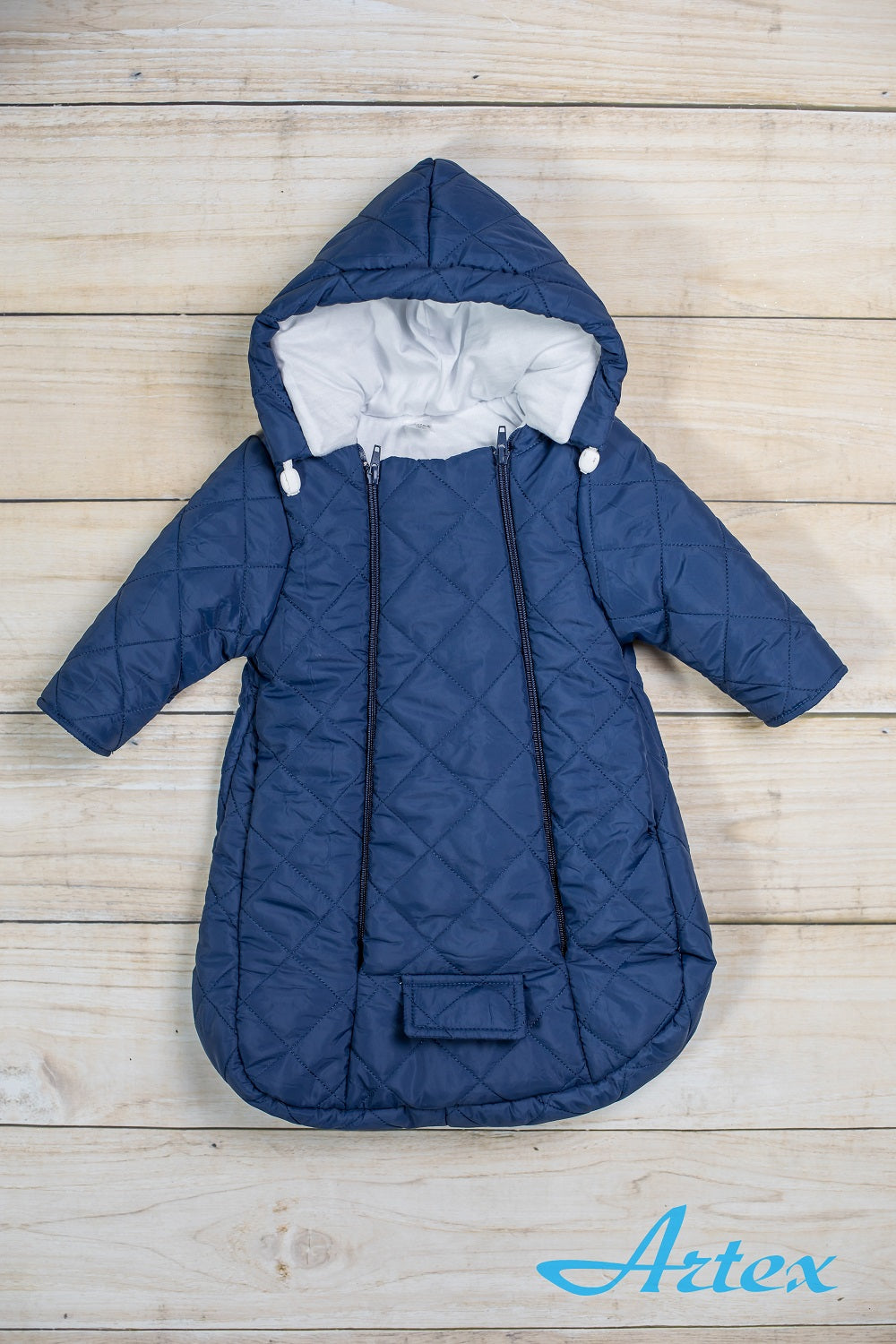 Quilted sleeping bag